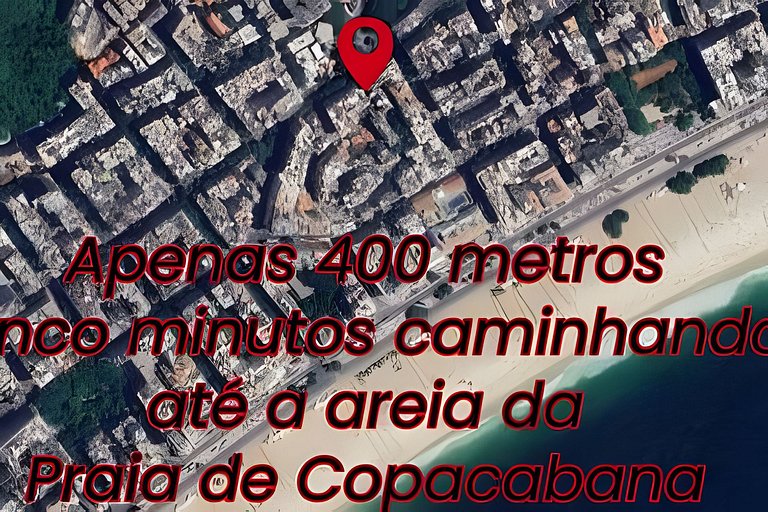 Melhor localização em Copacabana c/ estacionamento