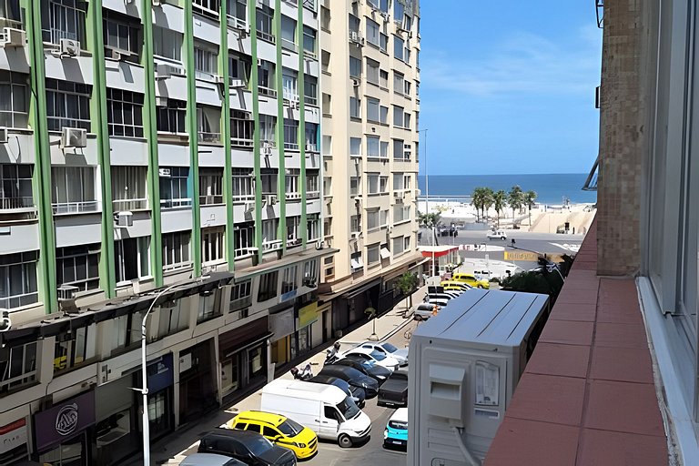 Copacabana Azul quadra da praia